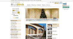 Desktop Screenshot of clickforblinds.com